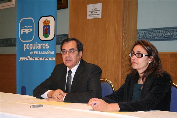 Jou pide el voto en Villacañas para el proyecto “austero, riguroso y eficiente” del Partido Popular