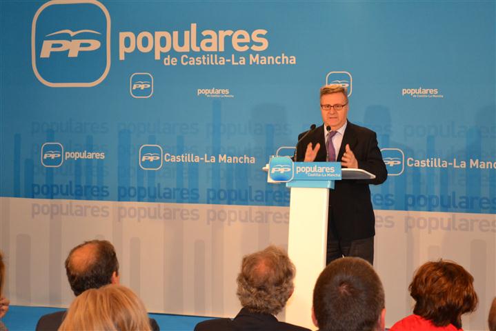 García-Tizón asegura que el PP tiene el carácter, las ideas y la determinación para sacar adelante a España