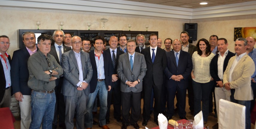 García-Tizón se reúne con los alcalde del PP de la comarca de La Sagra