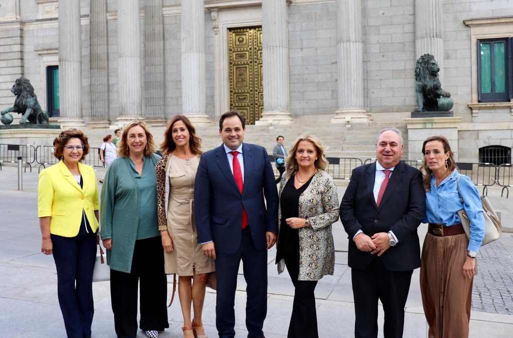 Los parlamentarios nacionales del PP de Toledo reclaman a Sánchez que pague el dinero que debe a los 240 municipios de la provincia