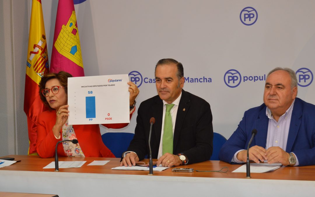 Gregorio: El PP es el único que ha trabajado, preocupándose por los problemas reales de la gente, frente a un PSOE paralizado