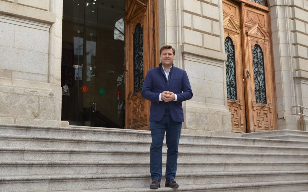 El Grupo Popular pide una solución urgente para que los toledanos y visitantes puedan disfrutar de la magnífica obra de Guerrero Malagón