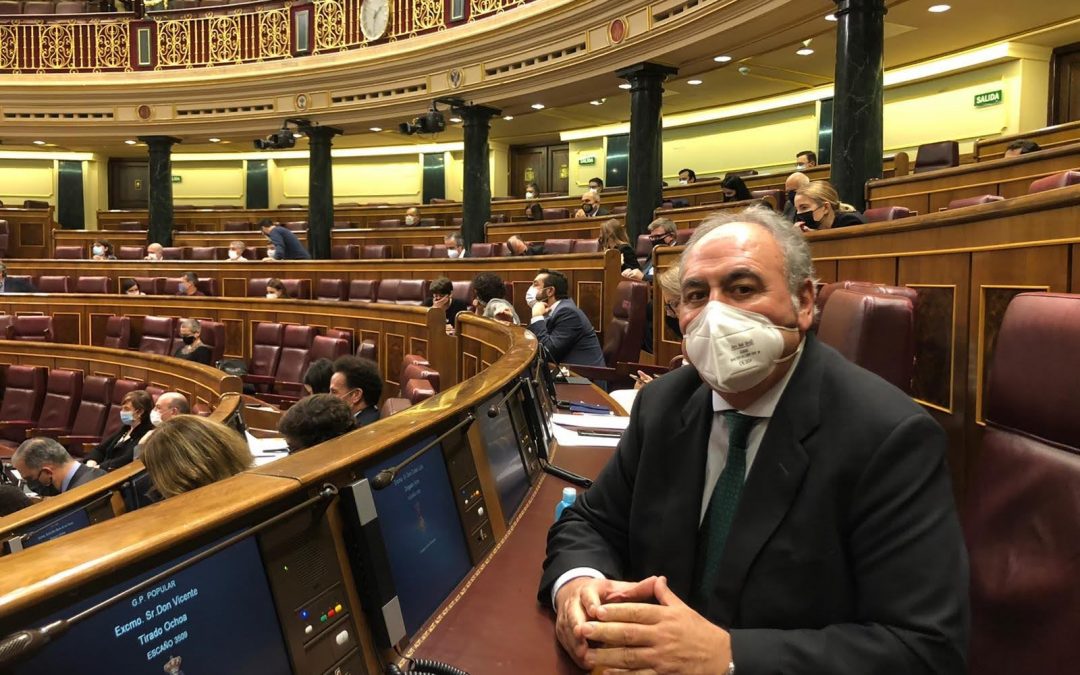 Tirado reclama que las ayudas por el Covid lleguen al sector vitivinícola