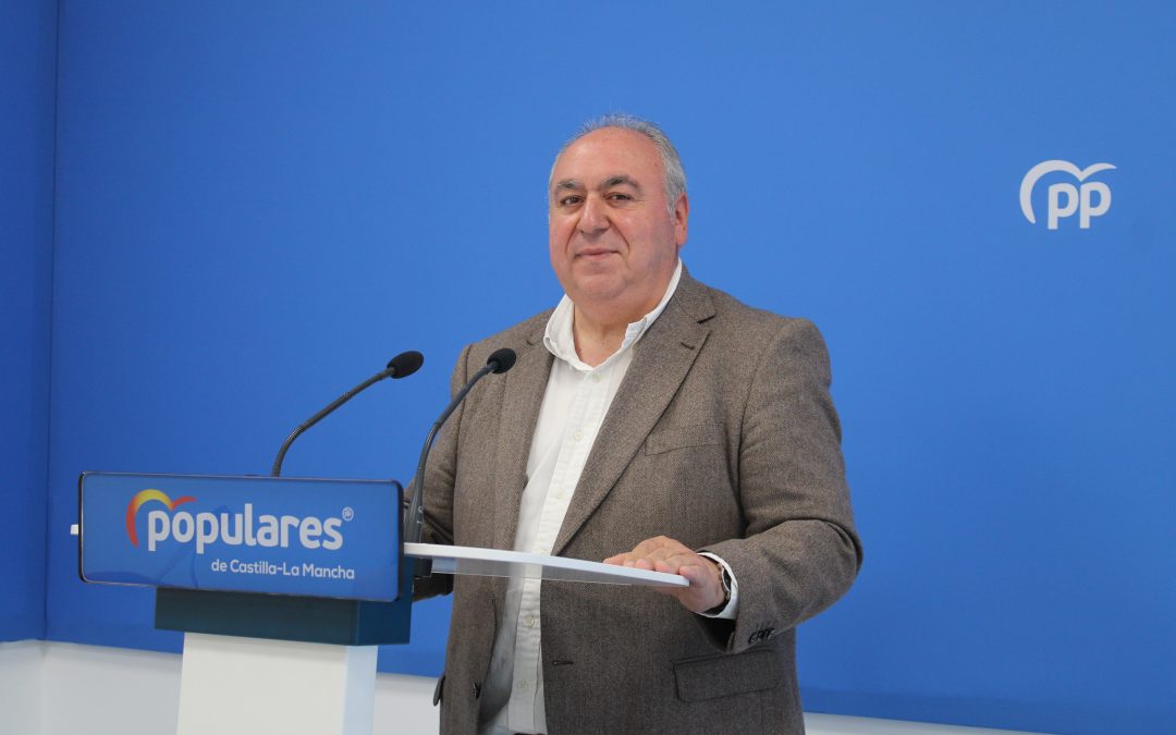 Tirado recalca que el Plan Feijóo, rechazado por el PSOE, beneficiaría a tres de cada cuatro castellanomanchegos y toledanos