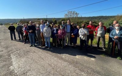 Velázquez denuncia el abandono de la carretera CM-4155 por parte de la Junta de Comunidades y reclama una actuación inmediata