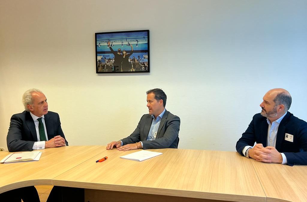 Velázquez traslada la importancia de recuperar el Convenio Sanitario con Madrid, necesario para Seseña y los municipios del norte de Toledo