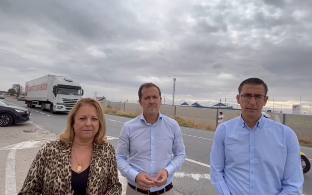 Velázquez denuncia la lamentable situación de la CM-4010 y exige a Page que cumpla su promesa de desdoblar esta carretera