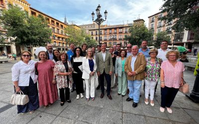 Velázquez asegura que trabajará para conseguir las mejoras que necesita Toledo en materia sanitaria