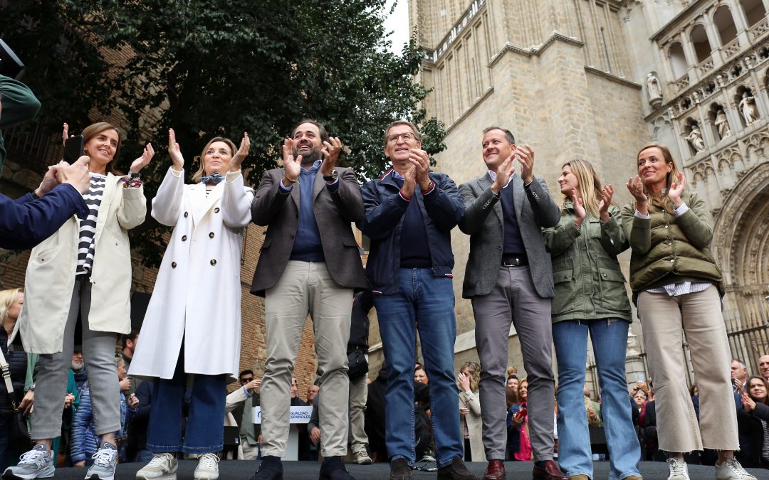 Velázquez apuesta por que Toledo sea “un muro de contención de los independentistas, una herramienta al servicio de España y del bien común”