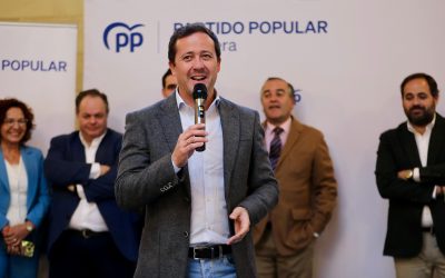 Velázquez aboga por que los ayuntamientos de la provincia, Toledo, Talavera y la Diputación “sumemos fuerzas para conseguir lo mejor para esta provincia”