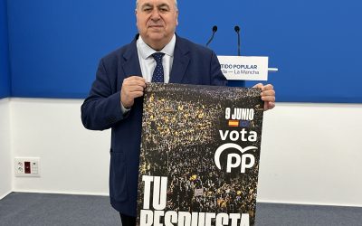 Tirado recuerda que “estamos ante unas elecciones fundamentales para el presente y el futuro de los agricultores y ganaderos” de la provincia de Toledo