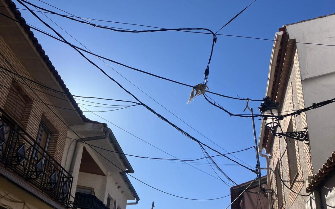 El Partido Popular de Escalona denuncia el grave deterioro del cableado urbano y reclama una intervención urgente y coordinada
