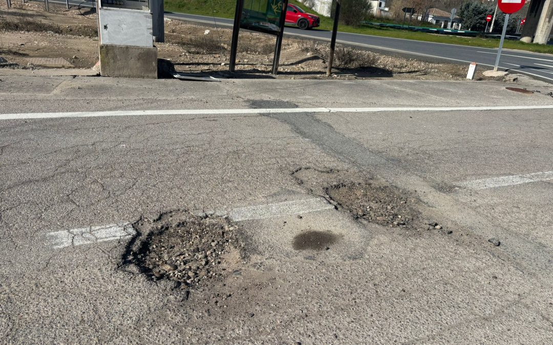 El Partido Popular de Escalona exige la reparación urgente de los accesos deteriorados al municipio