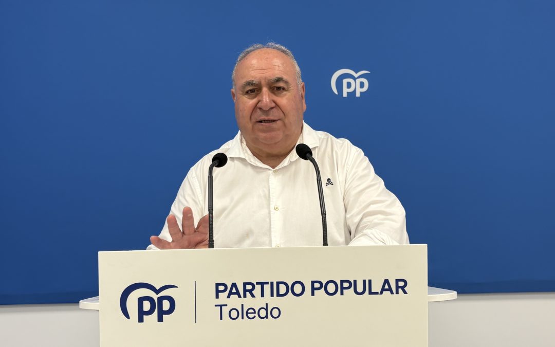 Vicente Tirado: “El resumen de lo que va de legislatura son tres años de olvido y abandono de Pedro Sánchez a la provincia de Toledo”