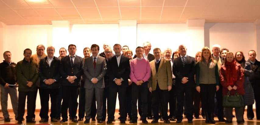 García-Tizón se reúne con los alcaldes de la comarca de Torrijos