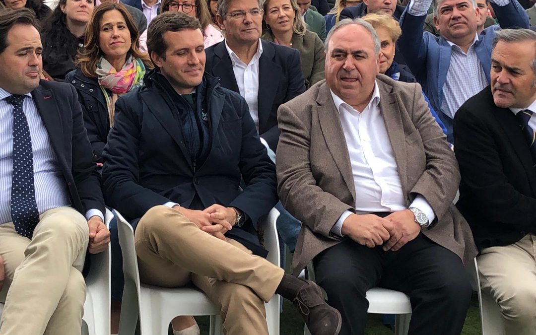Tirado asegura que Pablo Casado y el PP representan el voto efectivo para echar a Sánchez de La Moncloa