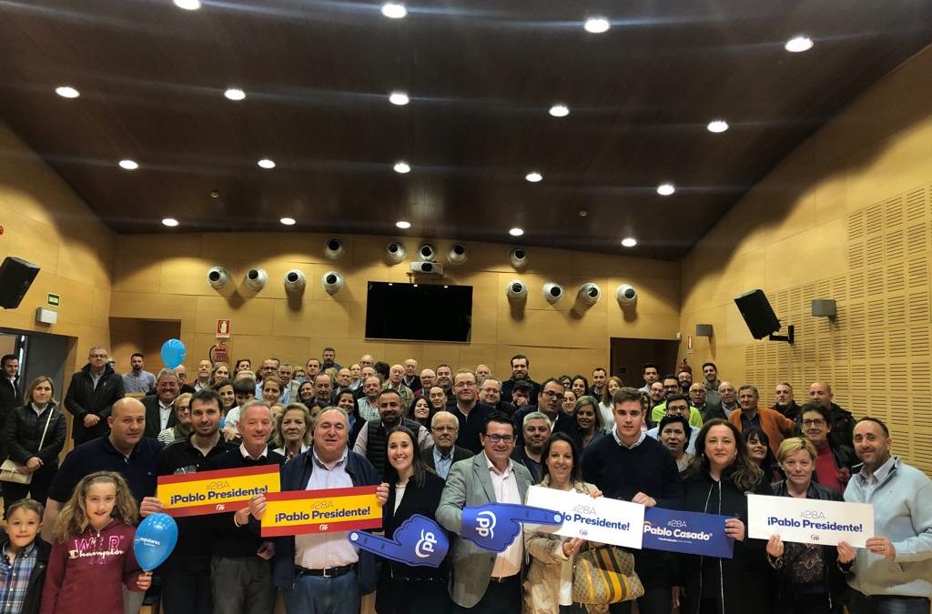 Tirado asegura que el PP de Pablo Casado terminará con las fronteras sanitarias y garantizará un tren digno para La Sagra