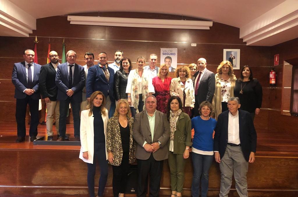 Tirado centra los compromisos del PP en la unidad de España, crear empleo, bajar impuestos, apoyo al campo y garantizar las pensiones