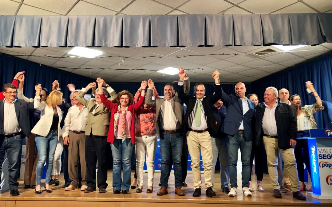 Gregorio asegura que los alcaldes y candidatos del PP son uno de los mayores valores con los que cuenta este partido
