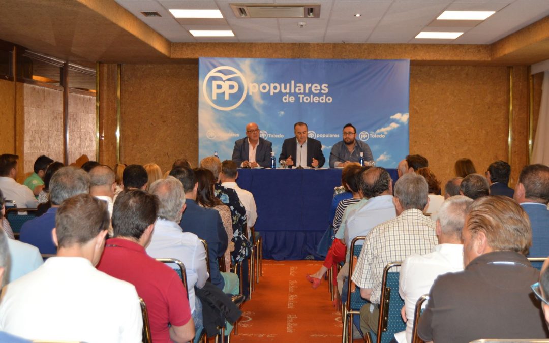El Comité Ejecutivo del PP de Toledo aprueba los diputados provinciales que conformarán el Grupo Popular de la Diputación