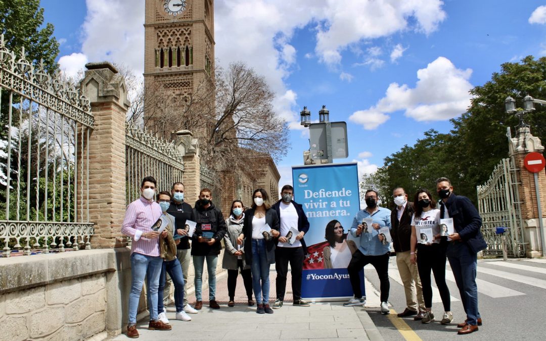 El PP pide a los toledanos empadronados en Madrid que el 4 de mayo “voten por la libertad” para que Ayuso sea reelegida presidenta