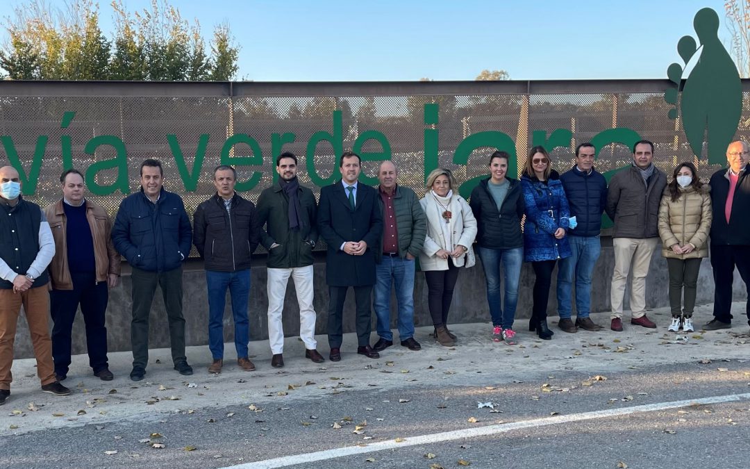 Velázquez reclama a los gobiernos socialistas inversiones para la recuperación de la Vía Verde de la Jara