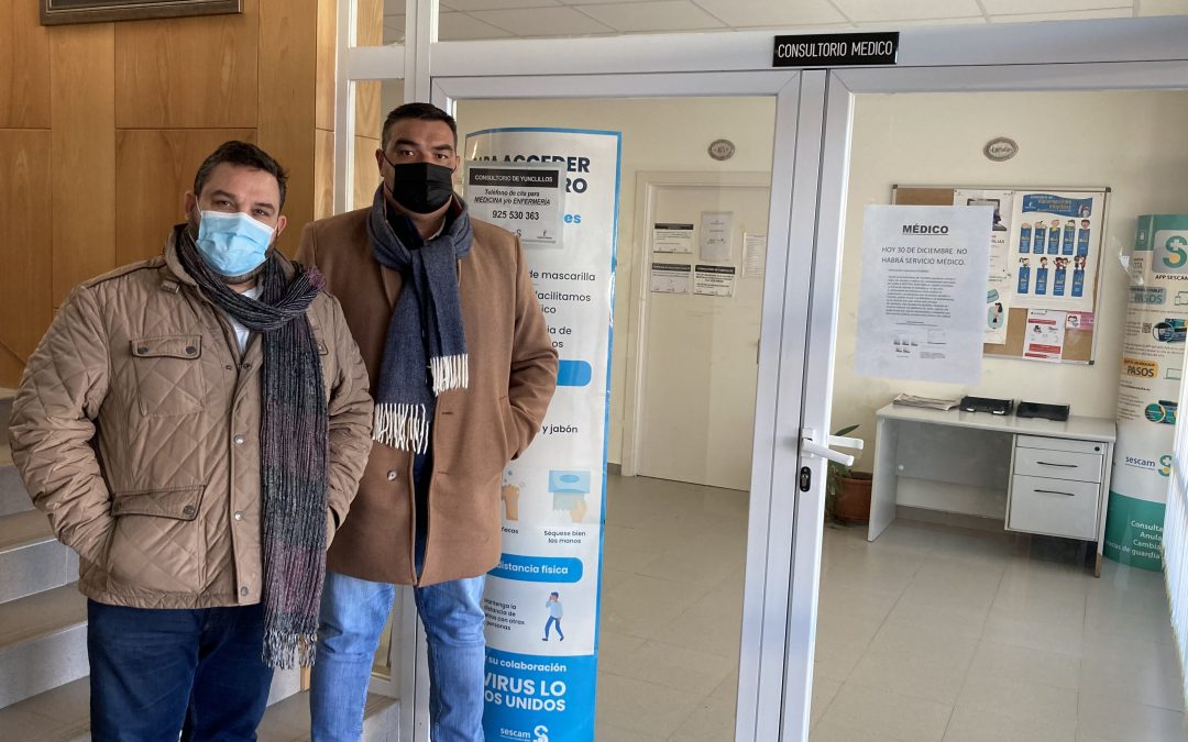 El PP de Yunclillos denuncia la odisea de hacer 26 kilómetros para pedir cita médica que sufren los vecinos del municipio