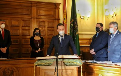 Carlos Velázquez toma posesión como diputado provincial en la Diputación de Toledo