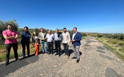 Velázquez vuelve a denunciar la indiferencia de Page ante el mal estado de carreteras como la CM-4050 en Polán